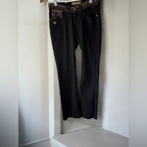 Vintage Luxirie Labor Of Love Jeans Denim Womens Size 26 Embroidered Pockets